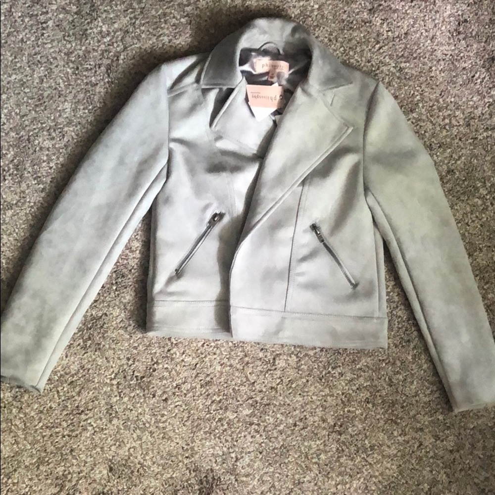 Philosophy Republic Clothing faux leather jacket